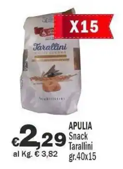 Primo Prezzo Apulia Snack Tarallini offerta
