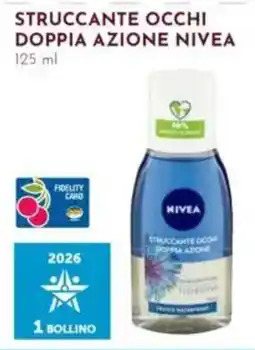 Pan Struccante occhi doppia azione Nivea offerta