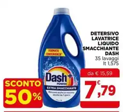 Gran mercato Detersivo lavatrice liquido smacchiante Dash offerta