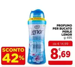 Gran mercato Profumo per bucato perle lenor offerta