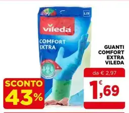 Gran mercato Guanti comfort extra Vileda offerta