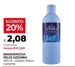 Unicoop Bagnodoccia Felce Azzurra offerta