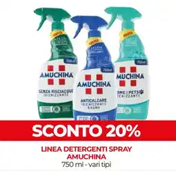 Unicoop Linea detergenti spray Amuchina offerta