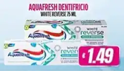 Vitulano Drugstore Aquafresh dentifricio white reverse offerta