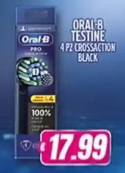 Vitulano Drugstore Oral-B Pro Testine CrossAction Black offerta