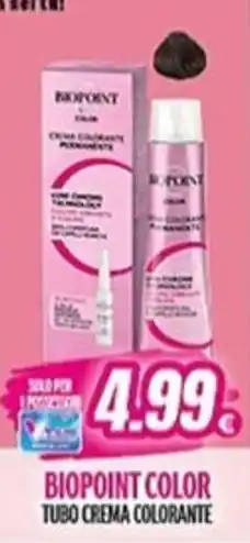 Vitulano Drugstore Biopoint color tubo crema colorante offerta