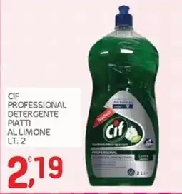 Carni e Affini Supermercati Cif Professional Detergente Piatti Al Limone offerta