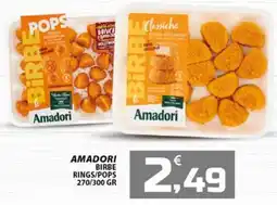 SpesaPiù Supermercati Amadori Birbe Rings/Pop offerta