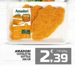 SpesaPiù Supermercati Amadori Cotoletta Sottile offerta