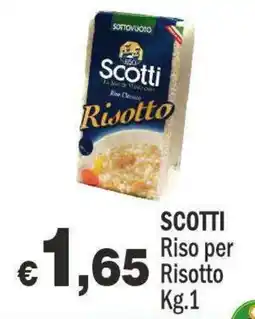 Primo Prezzo Scotti Riso per Risotto offerta