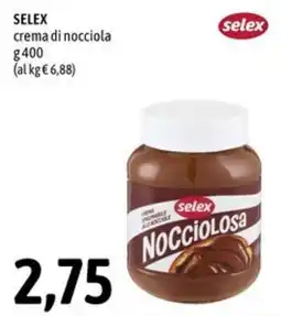 Madis Selex crema di nocciola offerta