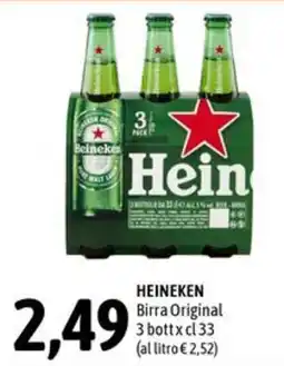 Madis Heineken Birra Original offerta