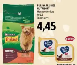 Madis Purina Friskies Nutrisoft Manzo e Verdure offerta