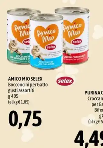 Amico Mio Selex Bocconcini per Gatto