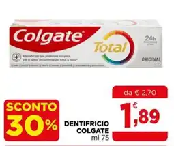 Gran mercato Dentifricio Colgate offerta