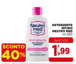 Gran mercato Detergente intimo Neutro Med delicatezza offerta