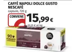 Coop Superstore Caffè Napoli Dolce Gusto Nescafé offerta