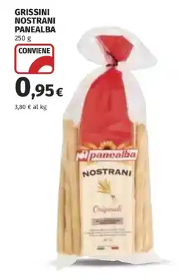 Coop Superstore Grissini nostrani panealba offerta