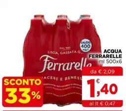Gran mercato Acqua Ferrarelle offerta