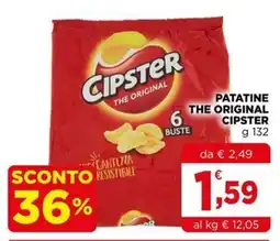 Gran mercato Patatine the original cipster offerta