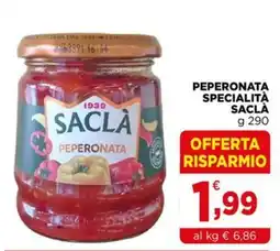 Gran mercato Peperonata Saclà offerta