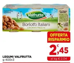 Gran mercato Legumi Valfrutta offerta