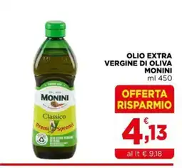 Gran mercato Olio extra vergine di oliva Monini Classico offerta