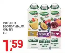 Carni e Affini Supermercati Valfrutta bevanda vitalità offerta