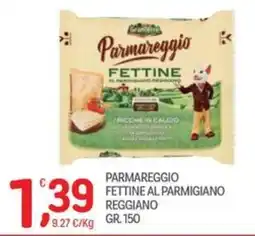 Carni e Affini Supermercati Parmareggio Fettine al Parmigiano Reggiano offerta