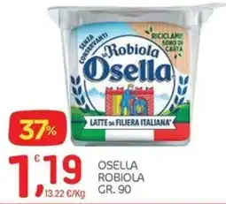 Carni e Affini Supermercati Robiola Osella offerta