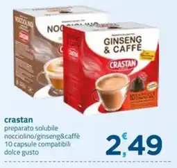 Bravo Casa crastan preparato solubile nocciolino/ginseng&caffè offerta