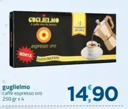 Bravo Casa Guglielmo caffè espresso oro offerta