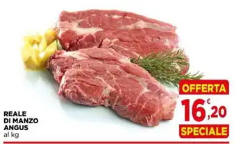 Reale di manzo angus