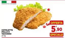 Gran mercato Cotolette pollo e tacchino offerta