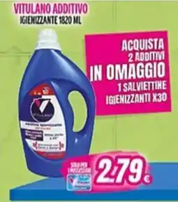 Vitulano Drugstore Vitulano additivo igienizzante offerta