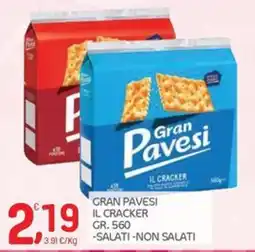 Carni e Affini Supermercati Gran Pavesi il cracker offerta
