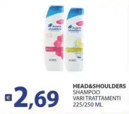 Supermercati Bruscoli Head&Shoulders Shampoo offerta