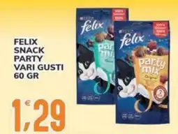 Supermercati Bruscoli Felix snack party vari gusti offerta