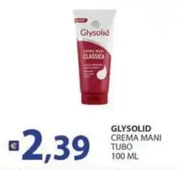 Supermercati Bruscoli Glysolid crema mani classica offerta