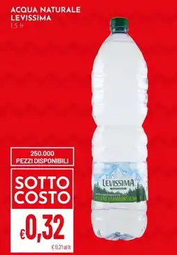 Pan Acqua naturale Levissima offerta