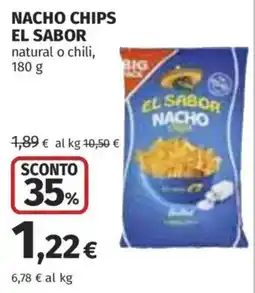Coop Superstore Nacho chips el sabor offerta