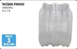 Coop Superstore Acqua Fiuggi naturale offerta