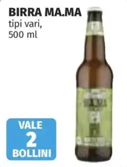 Coop Superstore Birra Ma.Ma offerta