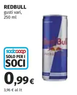 Coop Superstore Red Bull offerta