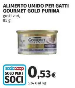 Coop Superstore Alimento umido per gatti Gourmet Gold Purina offerta