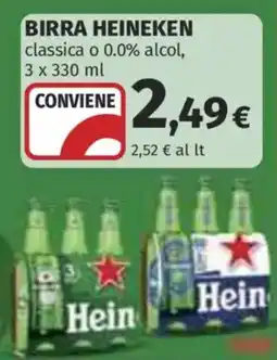 Coop Superstore Birra Heineken offerta