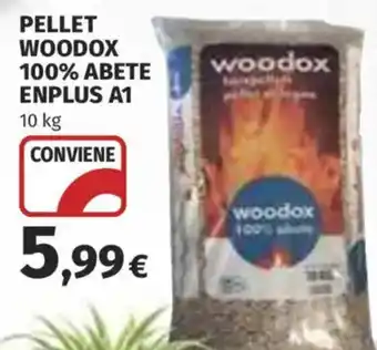 Pellet Woodox 100% abete