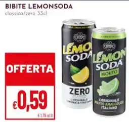 Pan Bibite LemonSoda offerta
