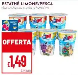 Pan Estathé limone/pesca classico/senza zuccheri offerta