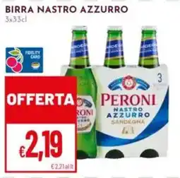 Pan Peroni Nastro Azzurro offerta